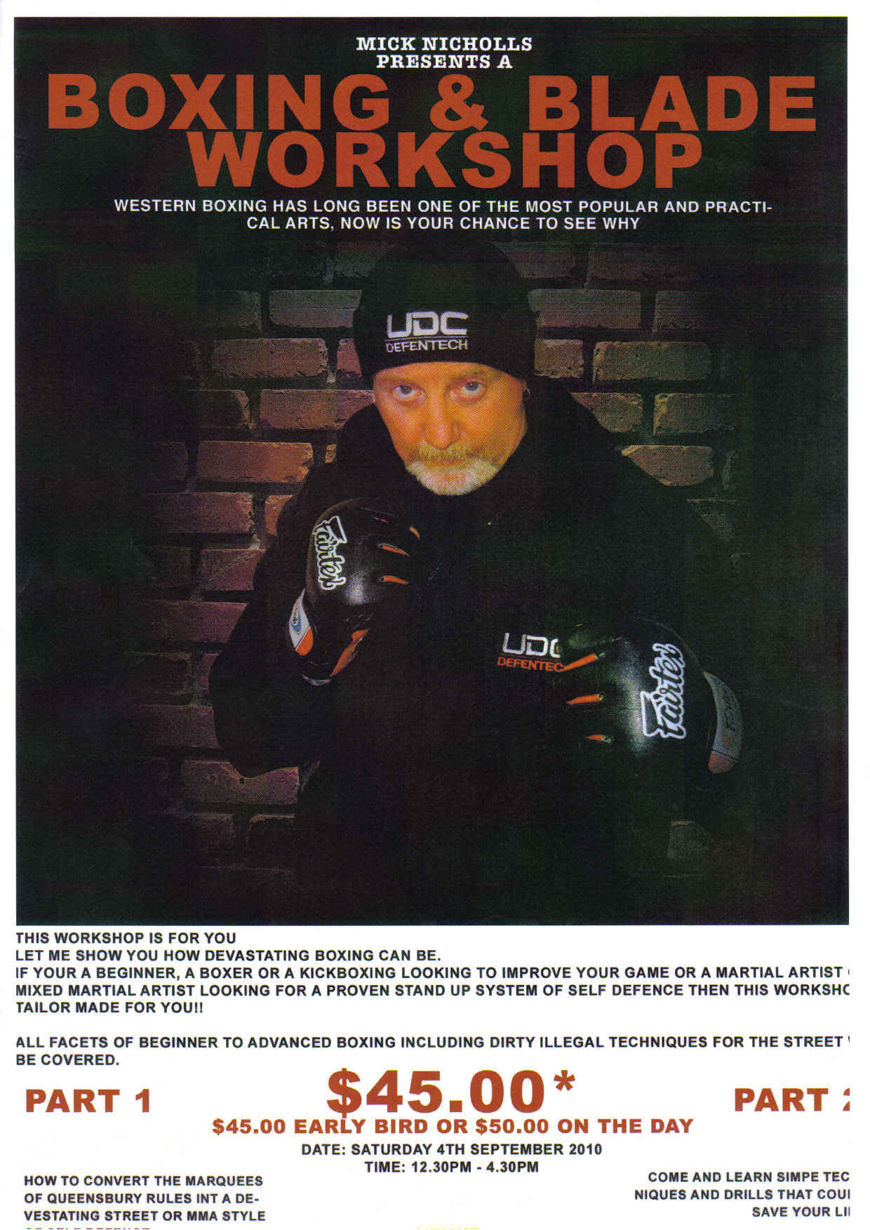 M Nicholls Poster